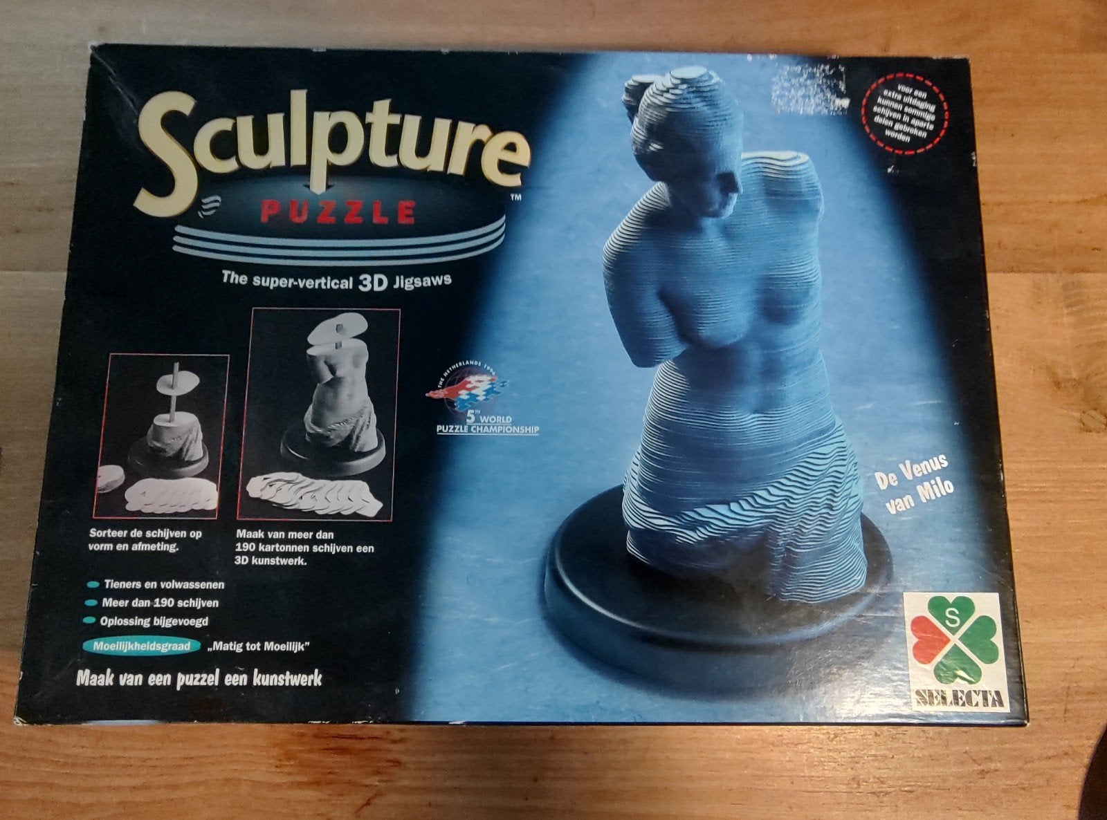 Sculpture Puzzle: De Venus van Milo 3D Puzzel, Ophalen of Verzenden, Minder dan 500 stukjes, Zo goed als nieuw, Rubik's of 3D-puzzel