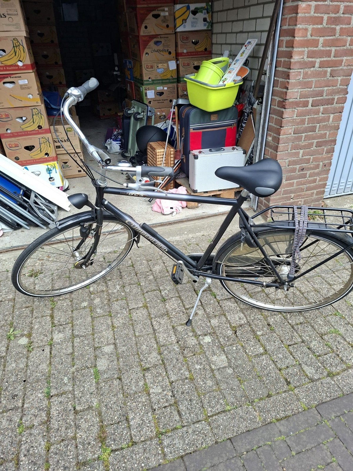 herenfiets cumberland
7 versnellingen
wiel is 65 cm
Hoogte s, Fietsen en Brommers, Gebruikt, Versnellingen, 65 cm of meer, Ophalen