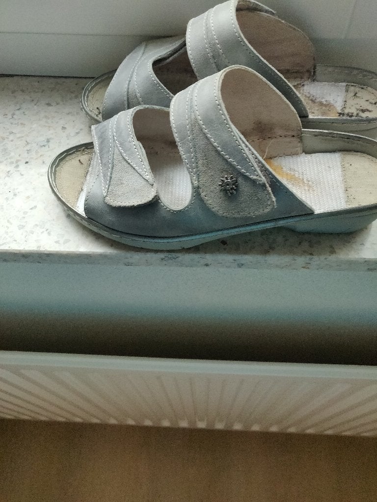dames gezondheds slippers, Kleding | Dames, Schoenen, Slippers, Verzenden, Beige, Zo goed als nieuw