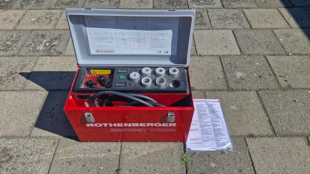 Rothenberger Rofrost Turbo pijpvriesapparaat, Doe-het-zelf en Verbouw, Gereedschap | Handgereedschap, Ophalen, Gebruikt