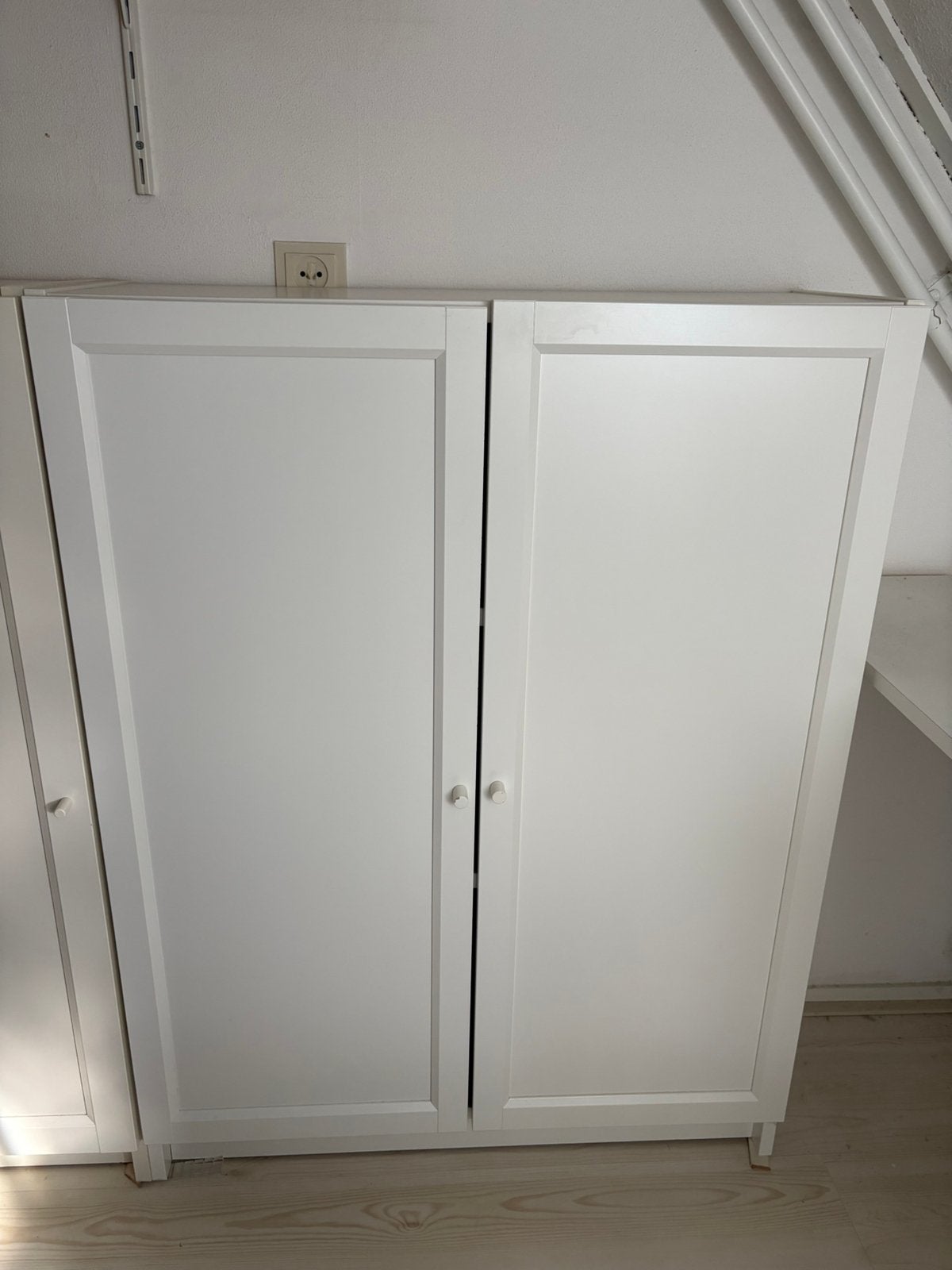 Mooie witte IKEA BILLY / OXBERG kast met deuren 80x30x106 cm, Ophalen, Zo goed als nieuw, 25 tot 50 cm, 50 tot 100 cm