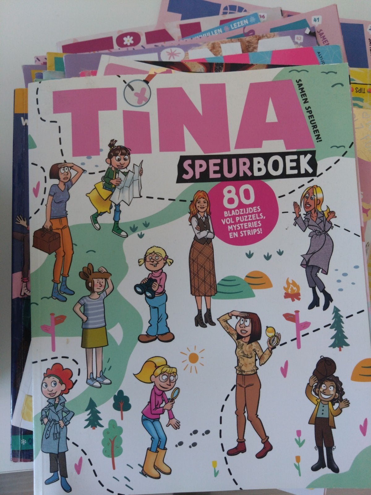 Tina stripboeken en tijdschriften, Meerdere comics, Ophalen, Gelezen, Europa