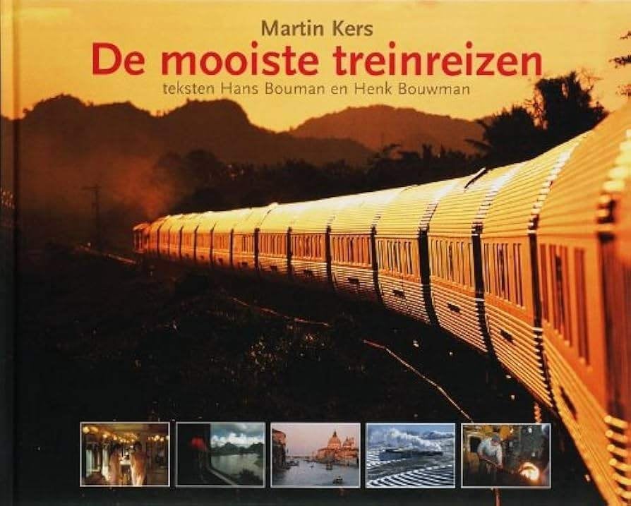 De mooiste treinreizen - Martin Kers, Boeken, Ophalen of Verzenden, Zo goed als nieuw, Trein
