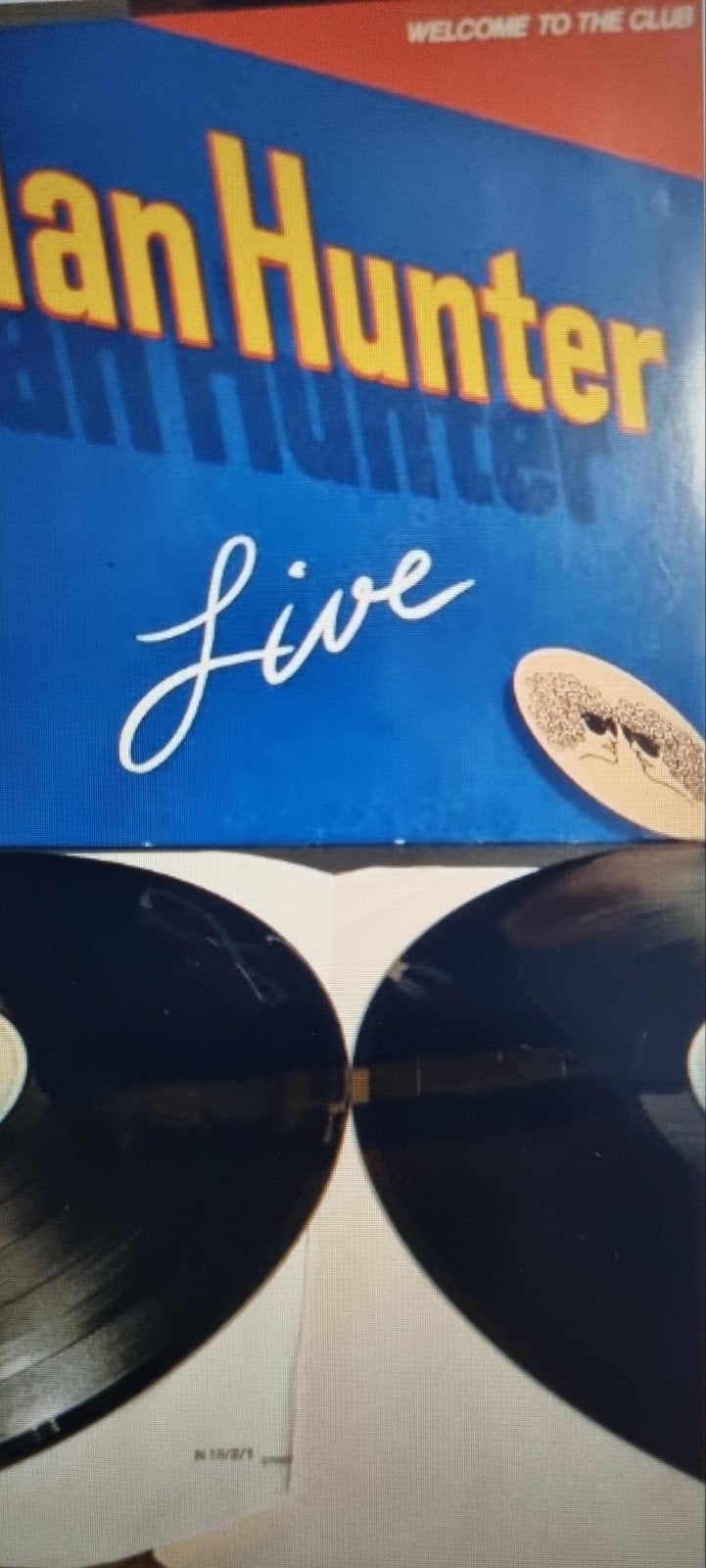 Ian Hunter - Welcome To The Club Live Dubbel-LP (1980), Rock, Gebruikt, Ophalen of Verzenden, 12 inch