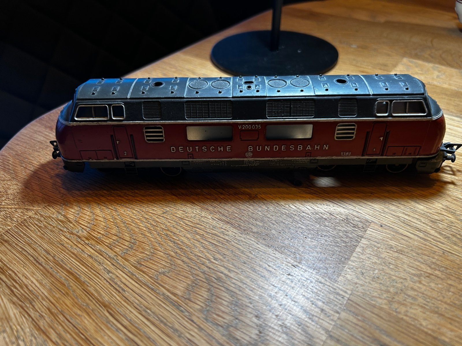 Fleischmann 1381 H0 DB V200 Diesellocomotief (zonder doos), Hobby en Vrije tijd, Gebruikt, Verzenden, Fleischmann, Analoog