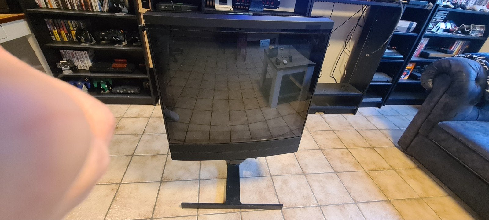Bang and Olufsen Mx7000 CRT TV met gemotoriseerde standaard, Ophalen, Zo goed als nieuw, 60 tot 80 cm, Overige merken