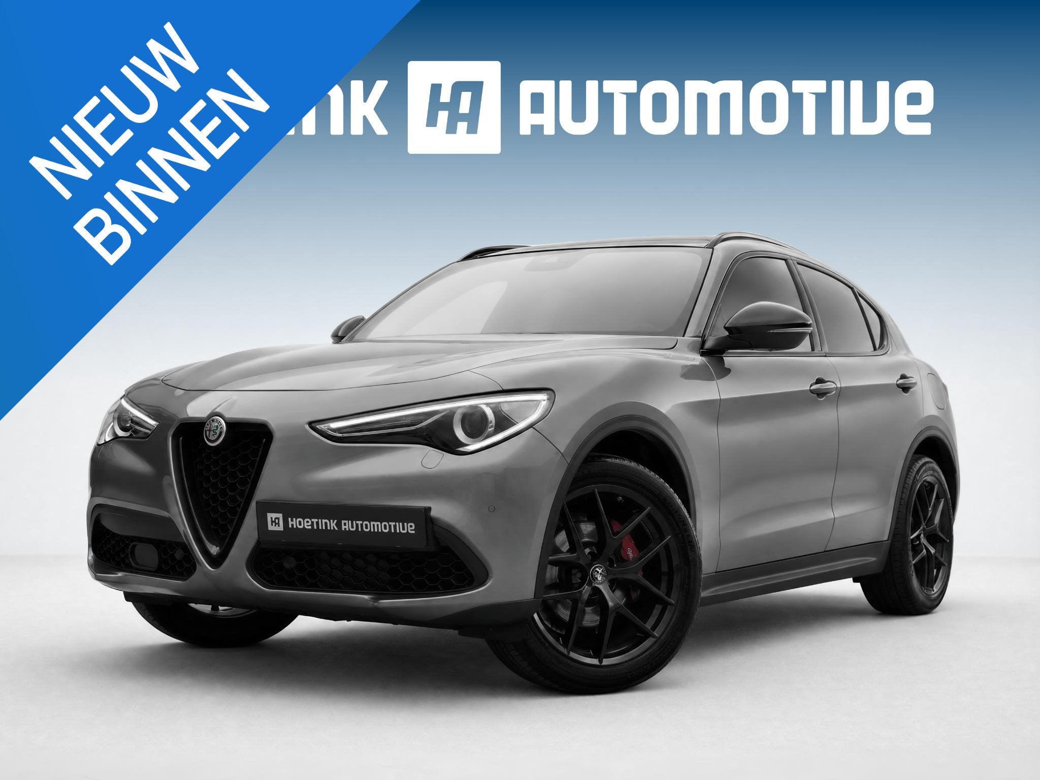 Alfa Romeo Stelvio 2.0 T AWD B-Tech | Pano | ACC | Volledig, Auto's, Alfa Romeo, 4 cilinders, Leder, Bedrijf, Vierwielaandrijving