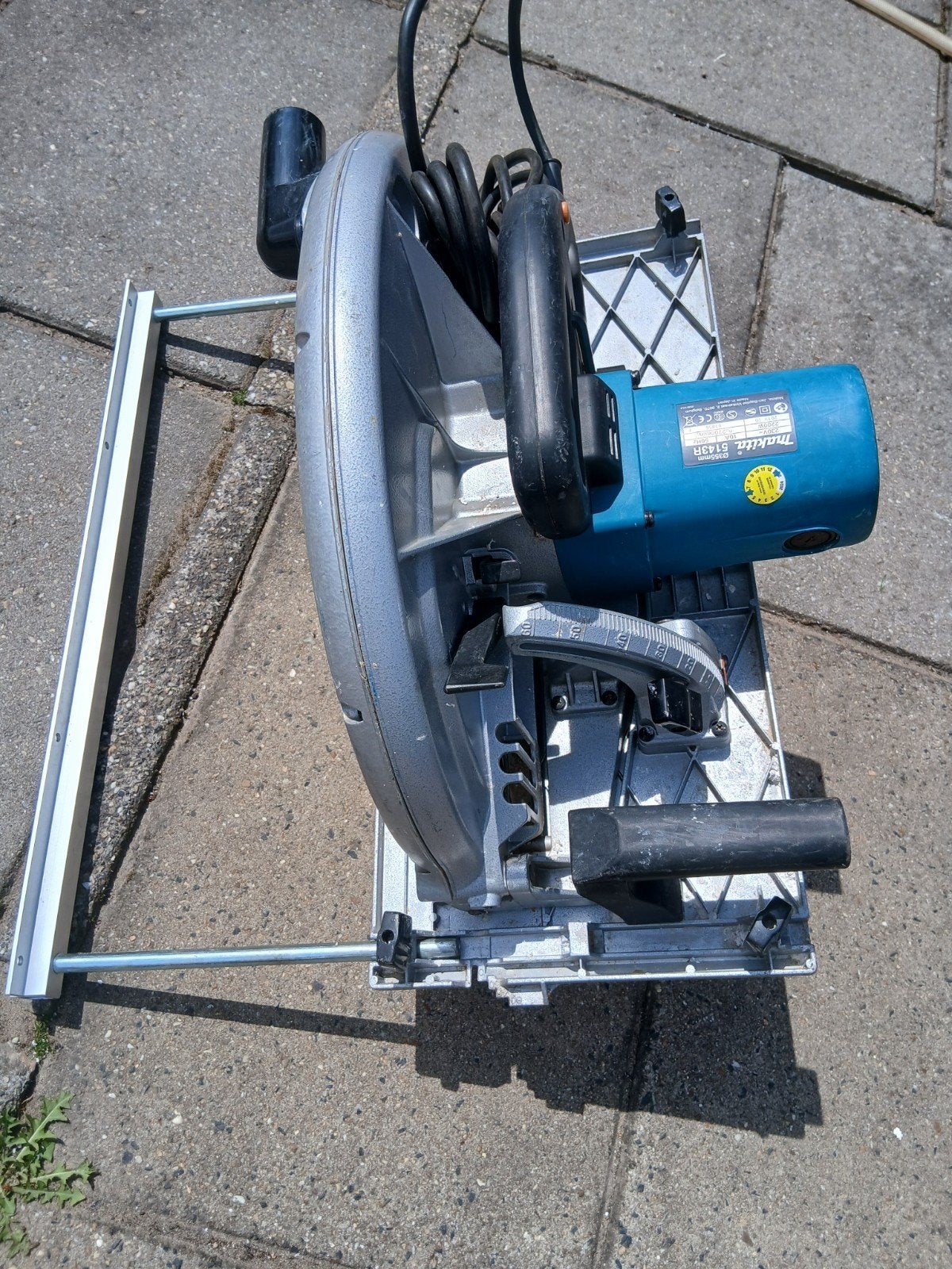 makita 5143r, 70 mm of meer, Ophalen of Verzenden, Zo goed als nieuw, Reciprozaag