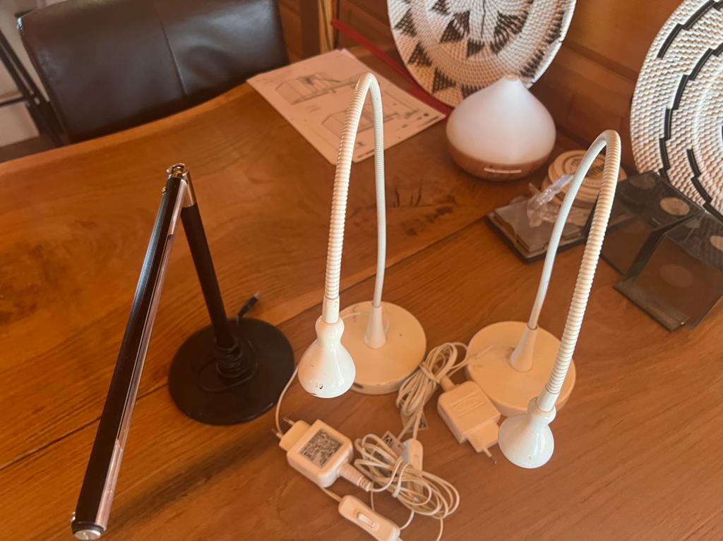 Led verlichting 3 stuks, Ophalen of Verzenden, Zo goed als nieuw, E27 (groot), Led-lamp