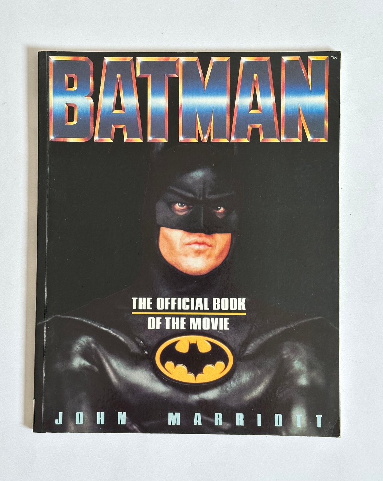 Batman the official book of the movie (John Marriott) 1989, Ophalen of Verzenden, Zo goed als nieuw