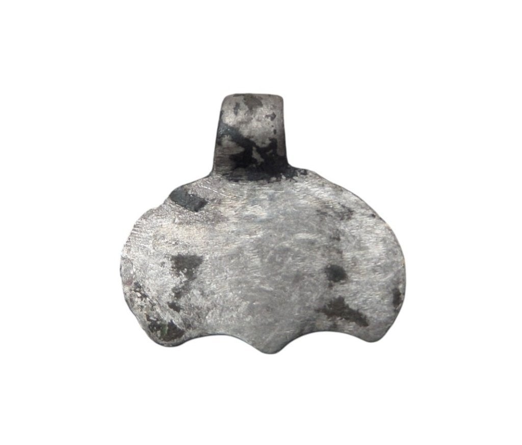 Bodemvondst Viking zilver lunula maan hanger, Antiek en Kunst, Verzenden, Zilver