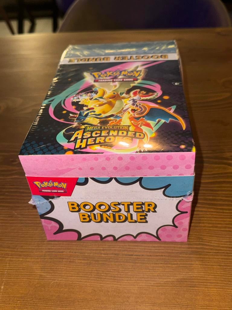 Sealed Displays Ascended Heroes Booster Bundle, Ophalen of Verzenden, Zo goed als nieuw, Booster