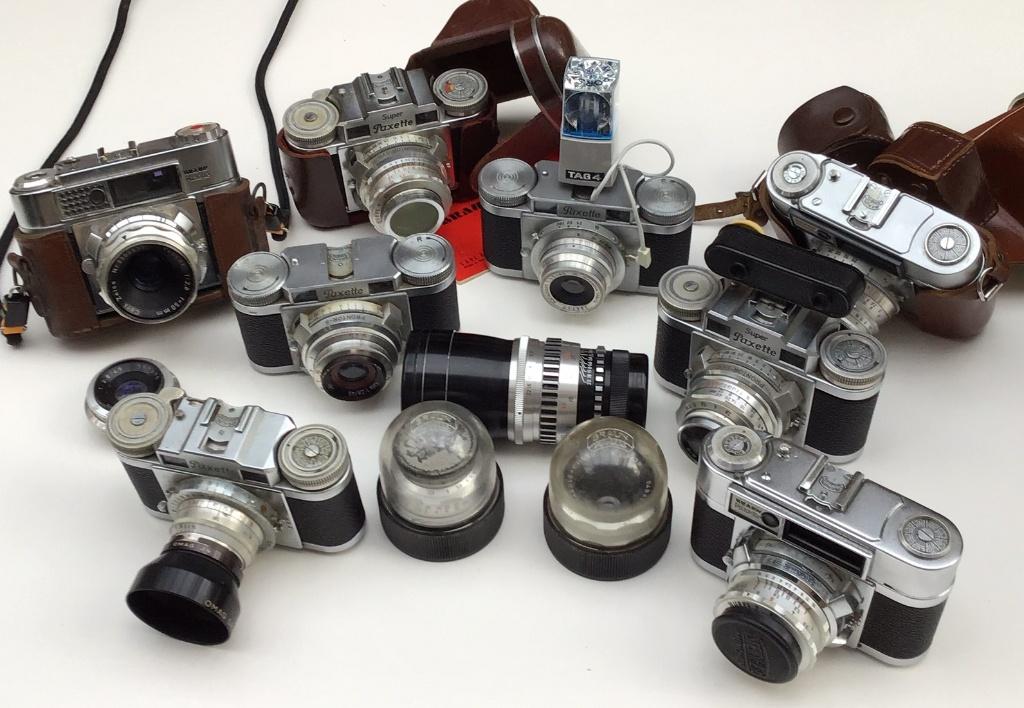 Paxette camera's (Braun) en lenzen (ongecontroleerd), Ophalen of Verzenden, Fototoestel