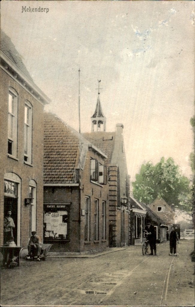Hekendorp - Straat - Dorpsgezicht, Ophalen of Verzenden, Voor 1920, Gelopen, Utrecht