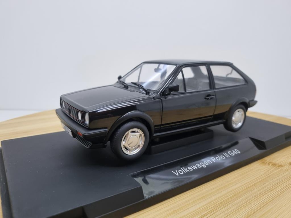 MCG Volkswagen Polo II Coupe G40 Zwart 1:18 Nieuw in doos!, Hobby en Vrije tijd, Modelauto's | 1:18, Overige merken, C, Nieuw