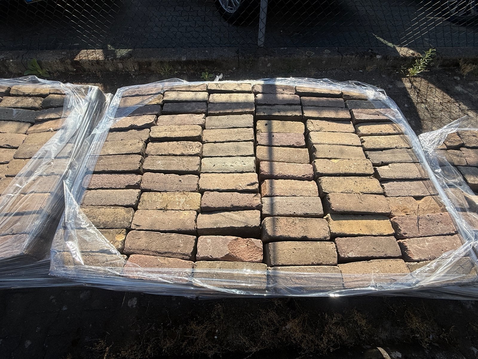Nette partij 22M2 + knipwerk dikformaten 8x6x19 cm +-, Ophalen, Gebruikt, Keramiek, Overige typen