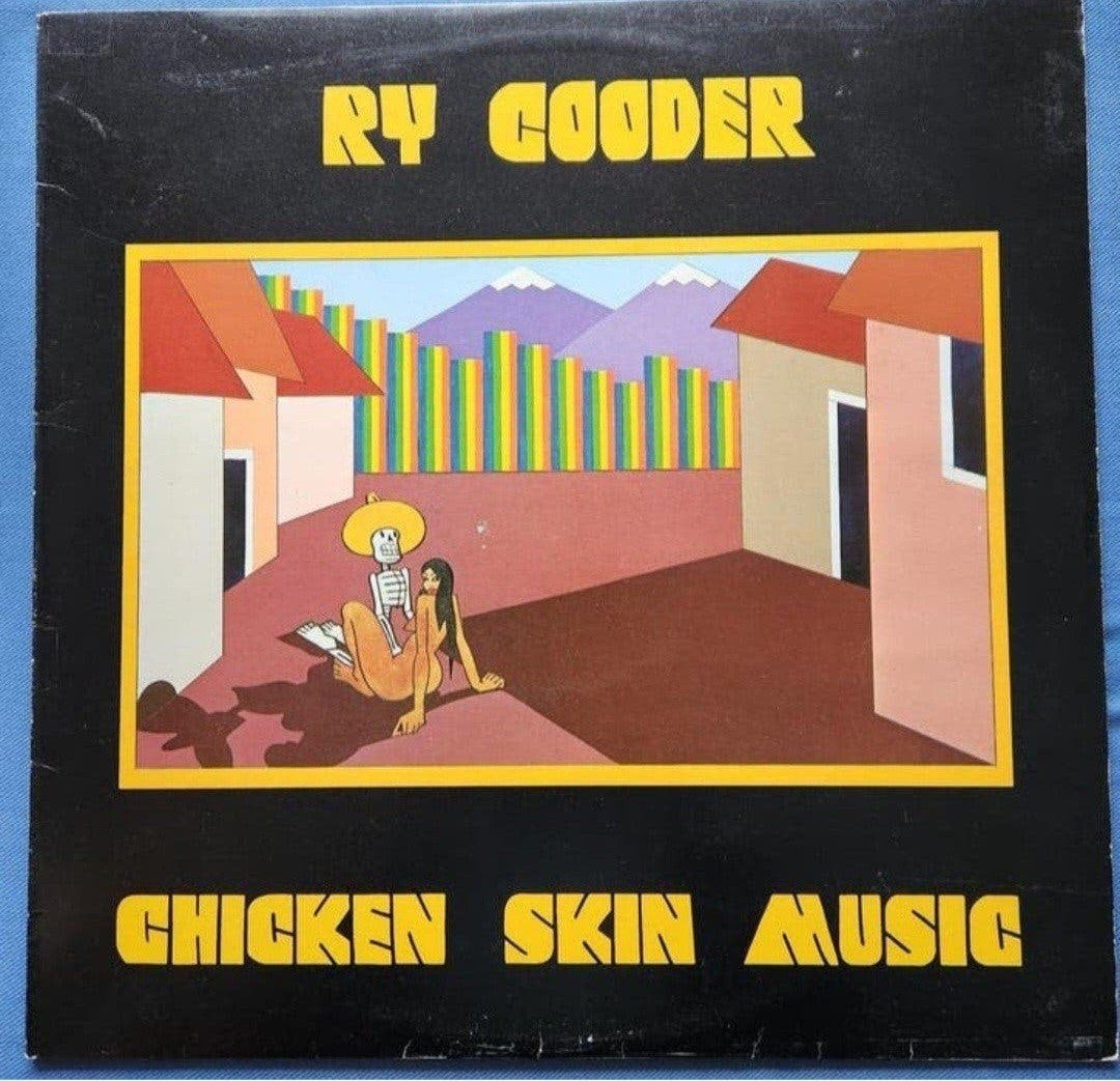Ry Cooder - Chicken Skin Music lp vinyl, Ophalen of Verzenden, Gebruikt, 12 inch, Poprock