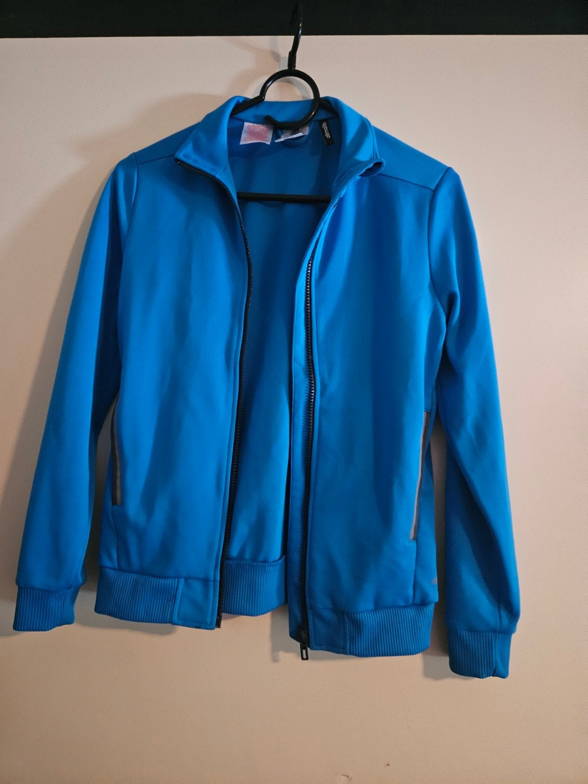 Adidas Climalite Trainingsjack Blauw Maat 152, Kinderen en Baby's, Kinderkleding | Maat 152, Adidas, Jongen of Meisje, Ophalen of Verzenden