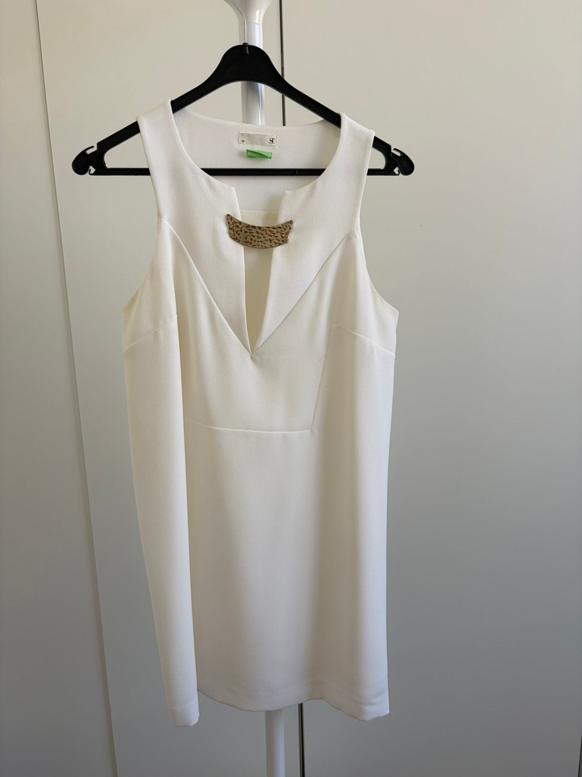Wit jurkje - Supertrash maat 38, Maat 38/40 (M), Wit, Ophalen of Verzenden, Zo goed als nieuw