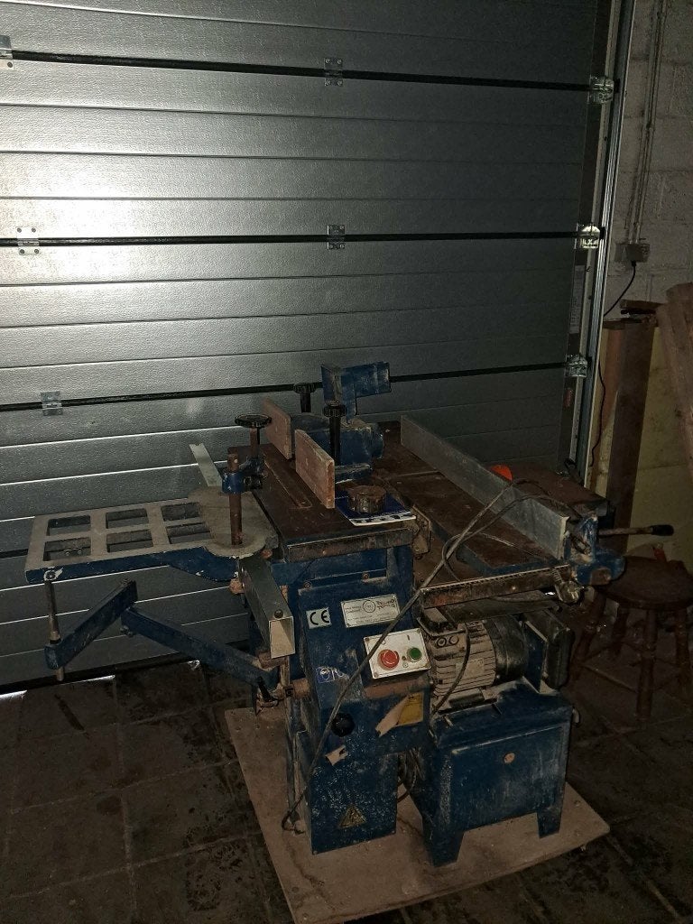 Combiné 220 volt Tendotools, Doe-het-zelf en Verbouw, Gereedschap | Overige machines, Ophalen of Verzenden