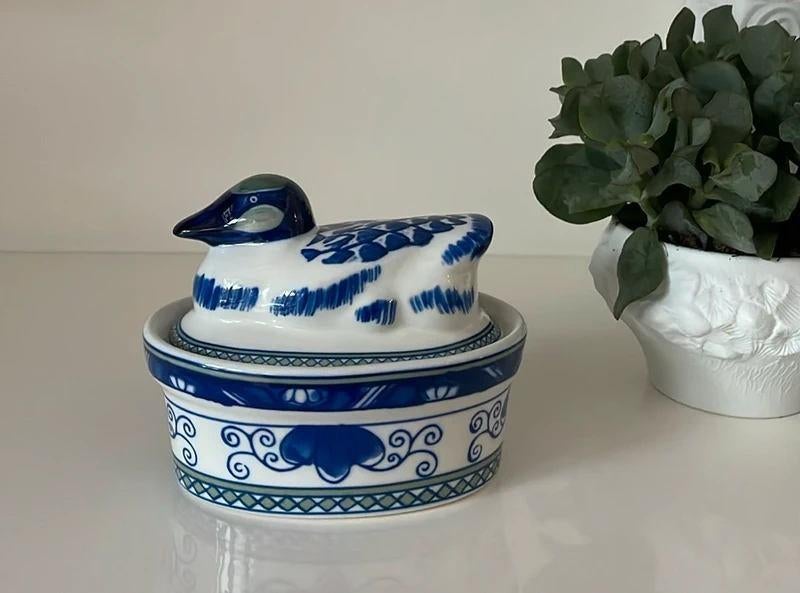 Pateschaal eend, Huis en Inrichting, Keramiek, Ophalen of Verzenden, Overige stijlen, Schaal of Schalen