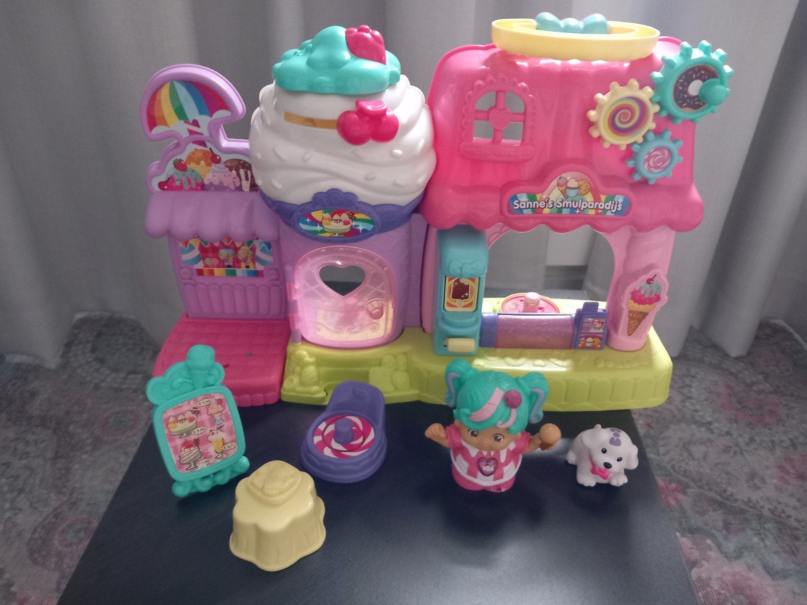 VTech Sanne's Smulparadijs Speelset, Ophalen of Verzenden, Zo goed als nieuw, Jongen of Meisje