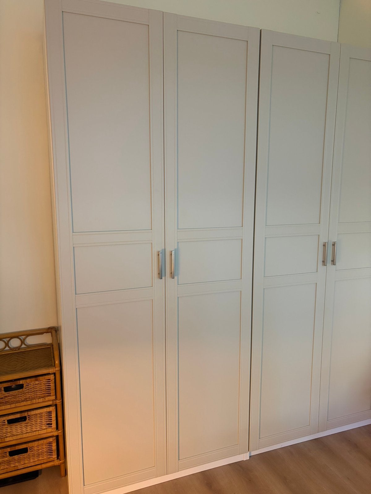 Lichtbeige PAX kast IKEA, PAX, 200 cm of meer, 150 tot 200 cm, Zo goed als nieuw
