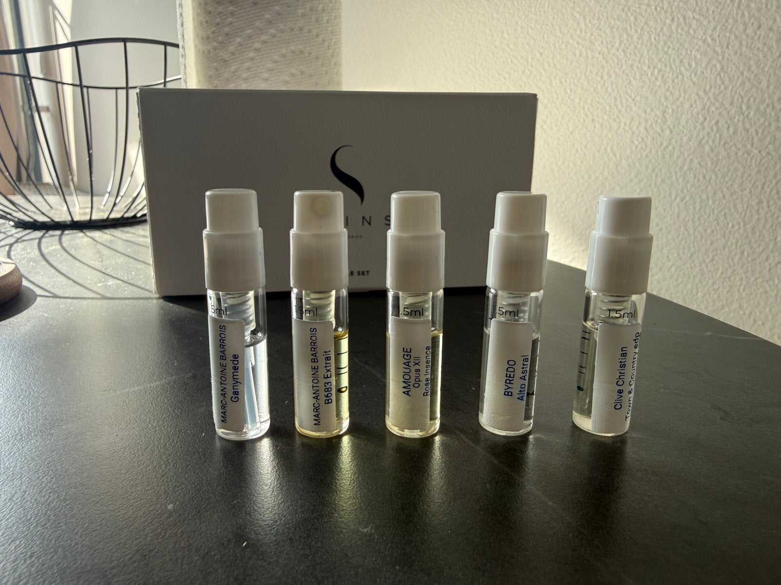 Skins Sample Set – Niche Parfum, Ophalen of Verzenden, Zo goed als nieuw