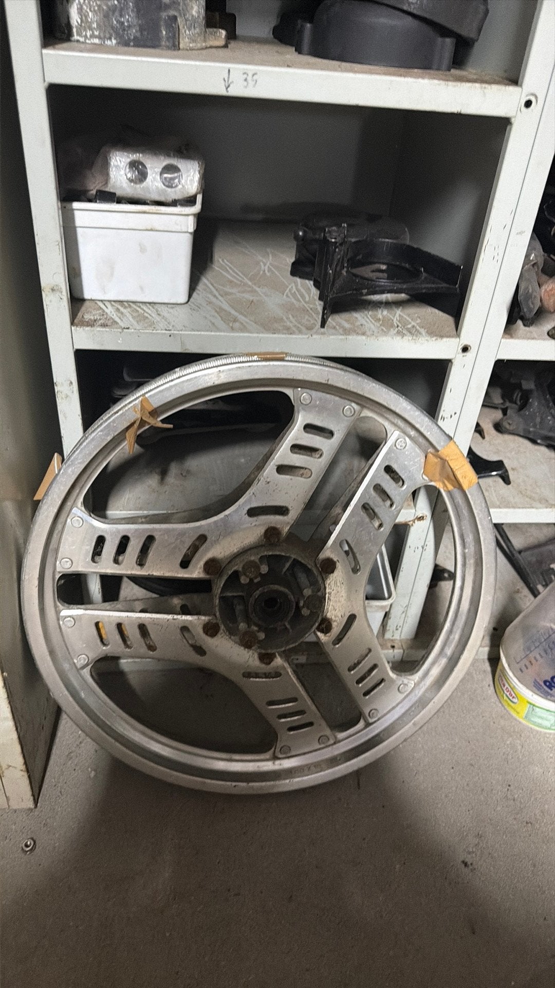 Honda mbx 125 voorwiel, Motoren, Ophalen of Verzenden