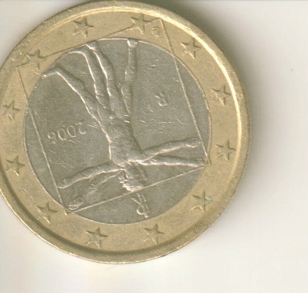1 euro 2006 italie, Postzegels en Munten, Munten | Europa | Euromunten, Verzenden, Italië, 2 euro