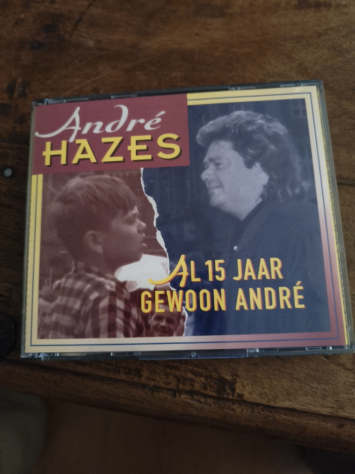 André Hazes - Al 15 Jaar Gewoon André (CD), Gebruikt, Ophalen of Verzenden, Levenslied of Smartlap, Verzamelalbum