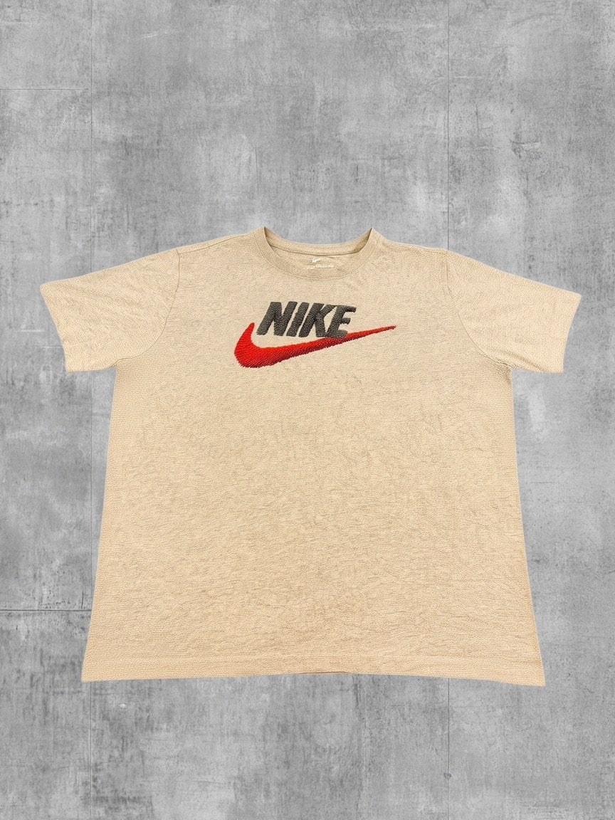 Nike The Nike Tee t-shirt grijs print heren maat L shirt, Colosseum 1, 1213 NL Hilversum, Nederland, Maat 52/54 (L), Verzenden