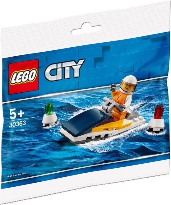 LEGO 30363 Speedboat/Water Scooter, City, Lego, Nieuw, Ophalen of Verzenden