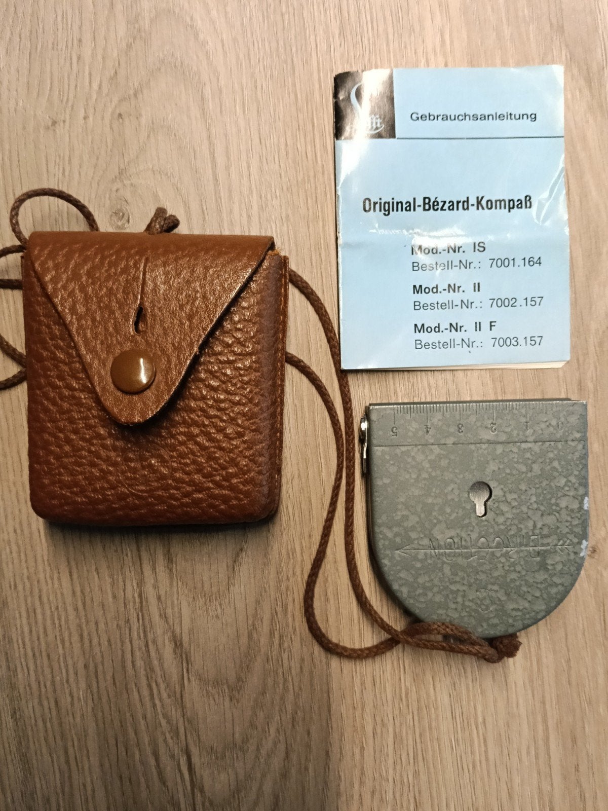 Origineel Bézard kompas met tasje en handleiding, Ophalen of Verzenden