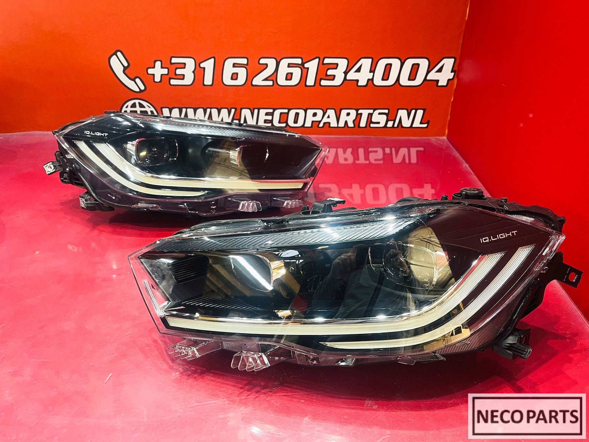 VW POLO 2G 2G1 VOL LED KOPLAMPEN COMPLEET ORIGINEEL, Auto-onderdelen, Gebruikt, -, -, Ophalen of Verzenden