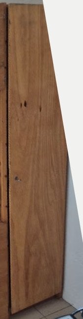 Lundia duo vlakkendeuren set 200x80 blank gelakt., Ophalen of Verzenden, Gebruikt