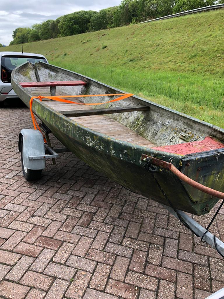 Punter, Watersport en Boten, Ophalen of Verzenden, Zo goed als nieuw, Minder dan 15 m²