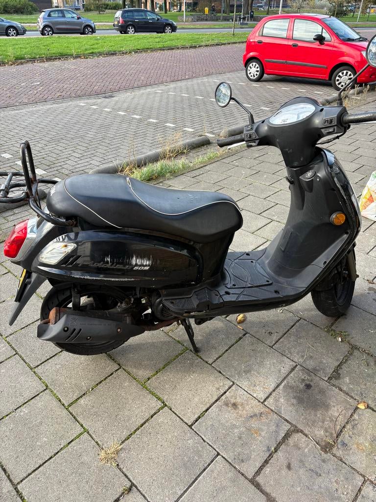 SYM Fiddle II 4 takt Scooter - Zwart
