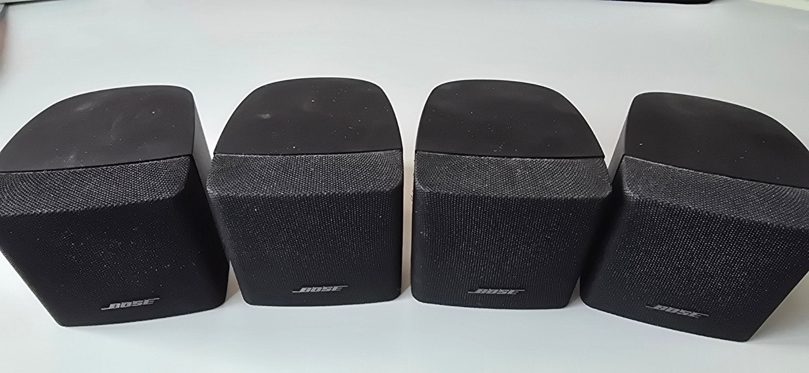 Bose Acoustimass Cube Speakers - 4 stuks, Gebruikt, Ophalen of Verzenden, Surroundset, Bose