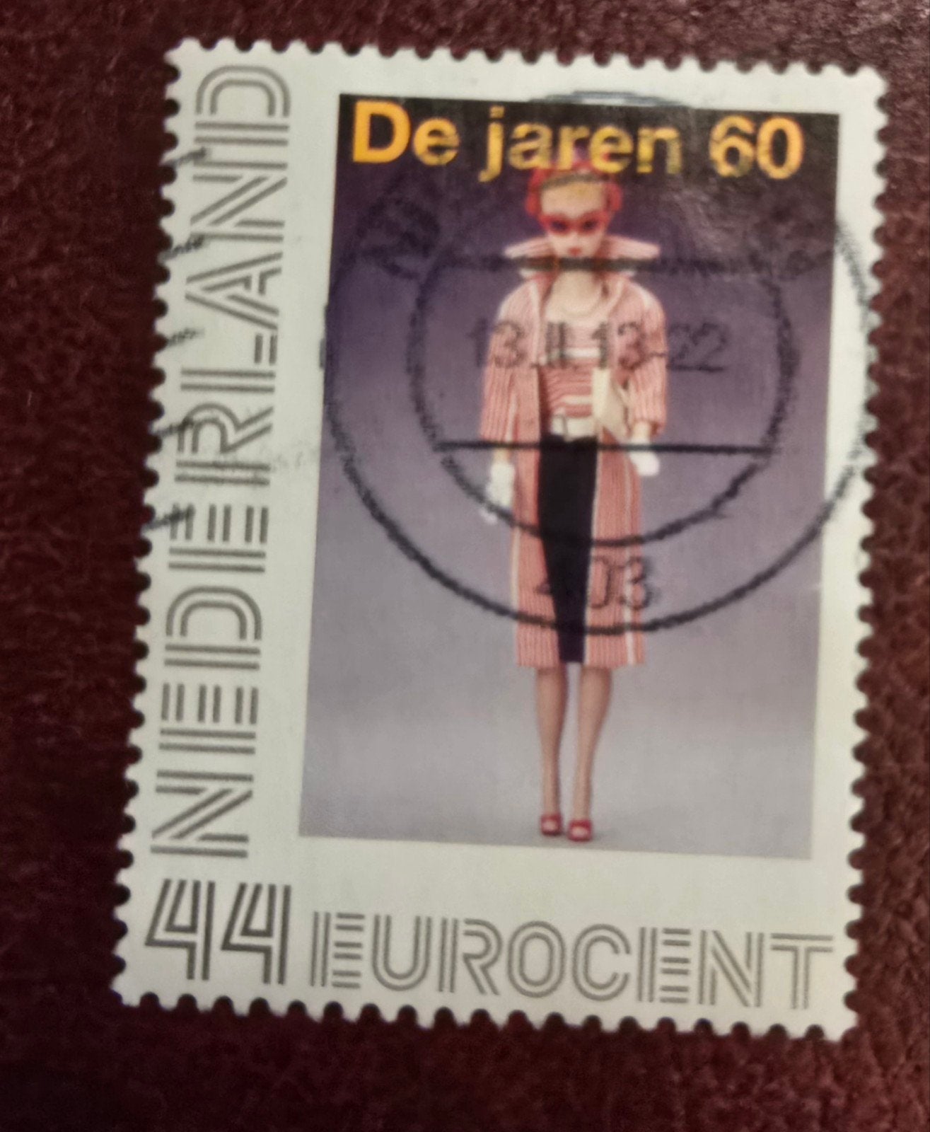 Kv312 persoonlijke  postzegel 'De jaren 60' - 44 Eurocent, Postzegels en Munten, Postzegels | Nederland, Ophalen of Verzenden
