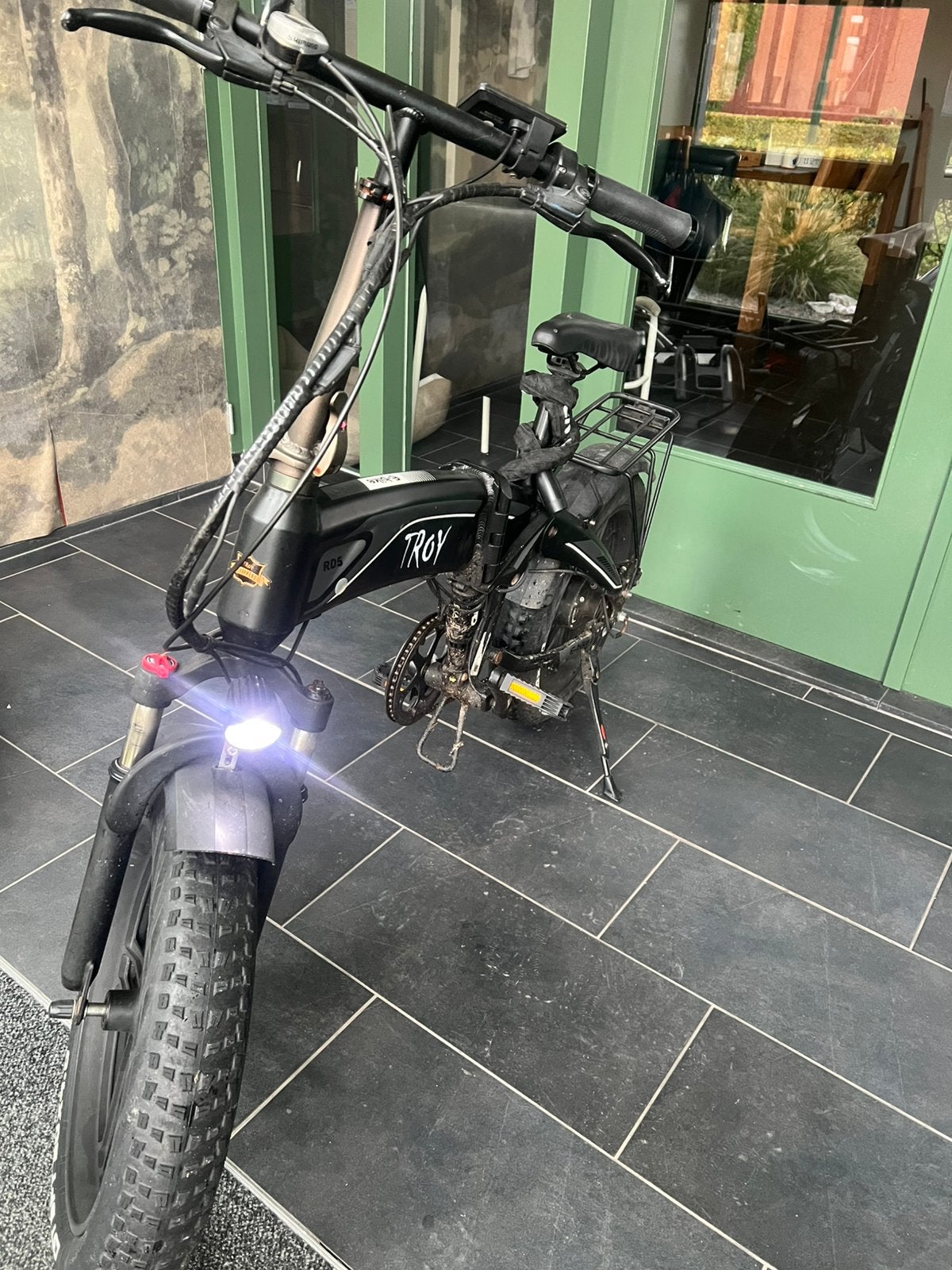 Troy RD5 ebike vouw fiets, Ophalen, Gebruikt