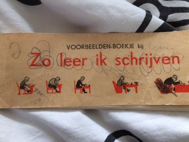 voorbeeldenboekje bij zo leer ik schrijven jaren 60 70, Ophalen of Verzenden, 1960 tot 1980, Nederland, Tijdschrift