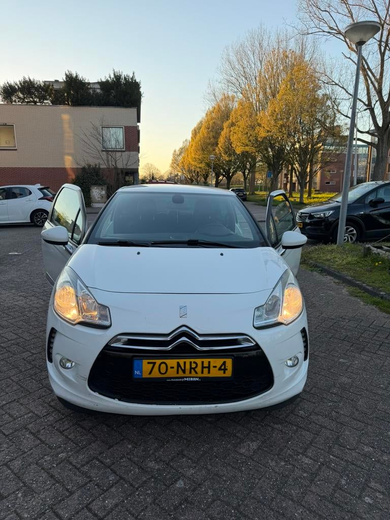Citroën DS3 1.6 VTI 88KW 2010 Wit, Voorwielaandrijving, 40 €/maand, 4 cilinders, Wit
