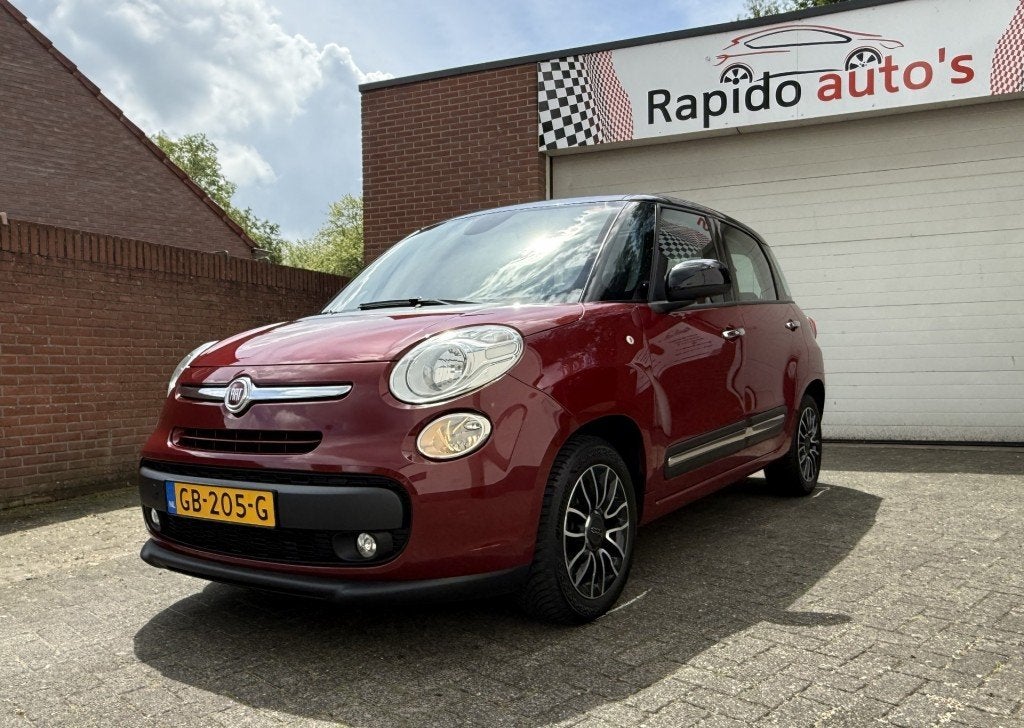 Fiat 500L 0.9 TWINAIR LOUNGE NAP Panorama dak stoel verwarmi, Auto's, Fiat, Gebruikt, Euro 6, Origineel Nederlands, Bedrijf
