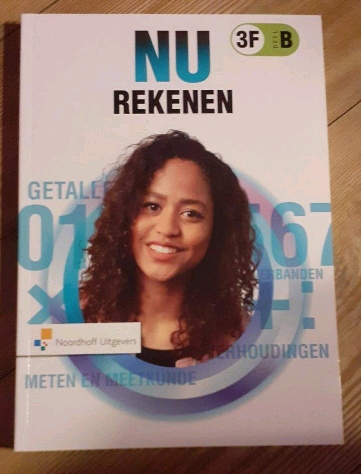 NU Rekenen Wiskunde 3F MBO-9789001878788/Schoolboek Werkboek, Nieuw, Ophalen of Verzenden, Wiskunde B, Noordhoff Uitgevers