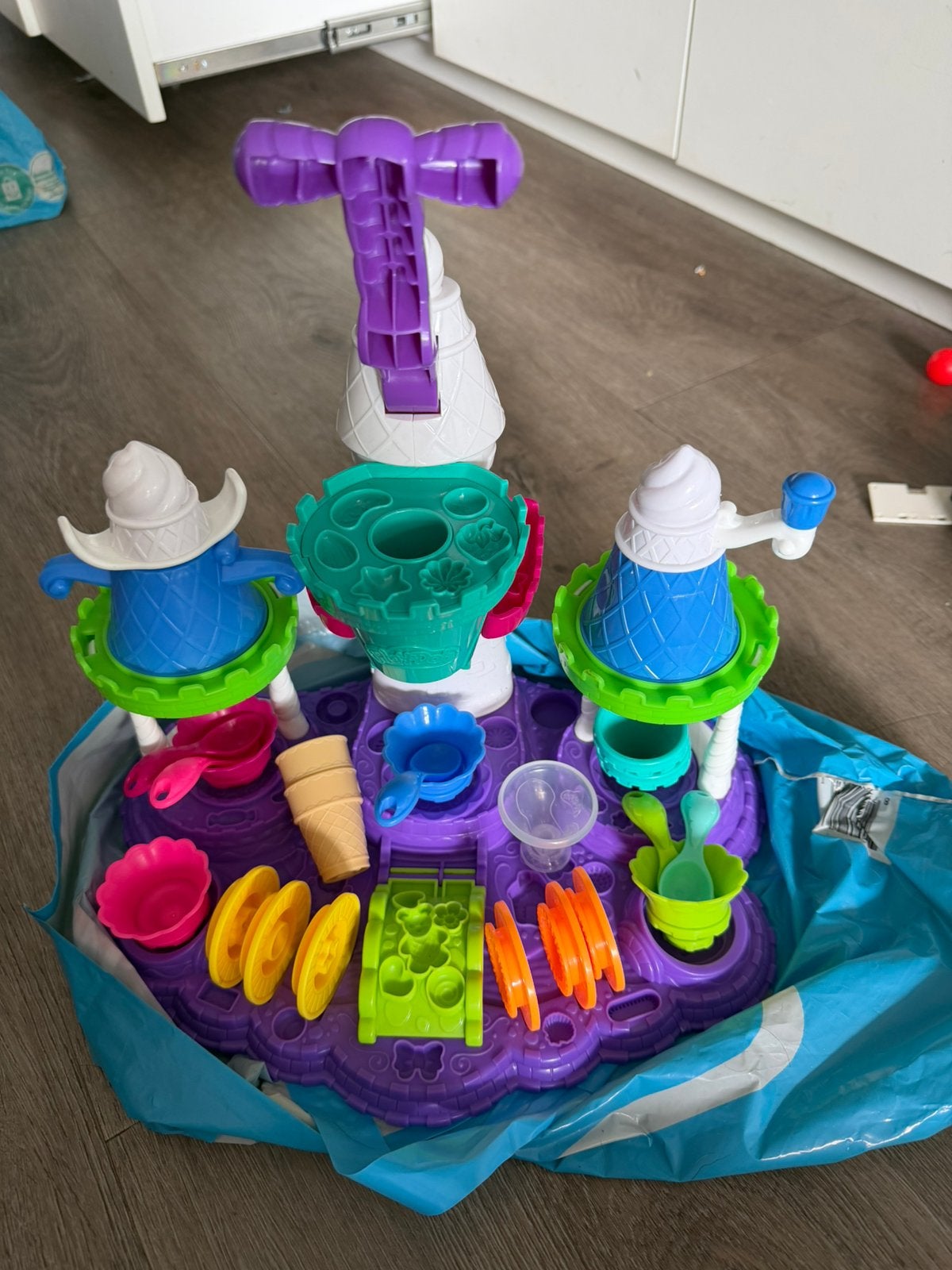 Play Doh IJskasteel, Ophalen of Verzenden, Gebruikt, Jongen of Meisje