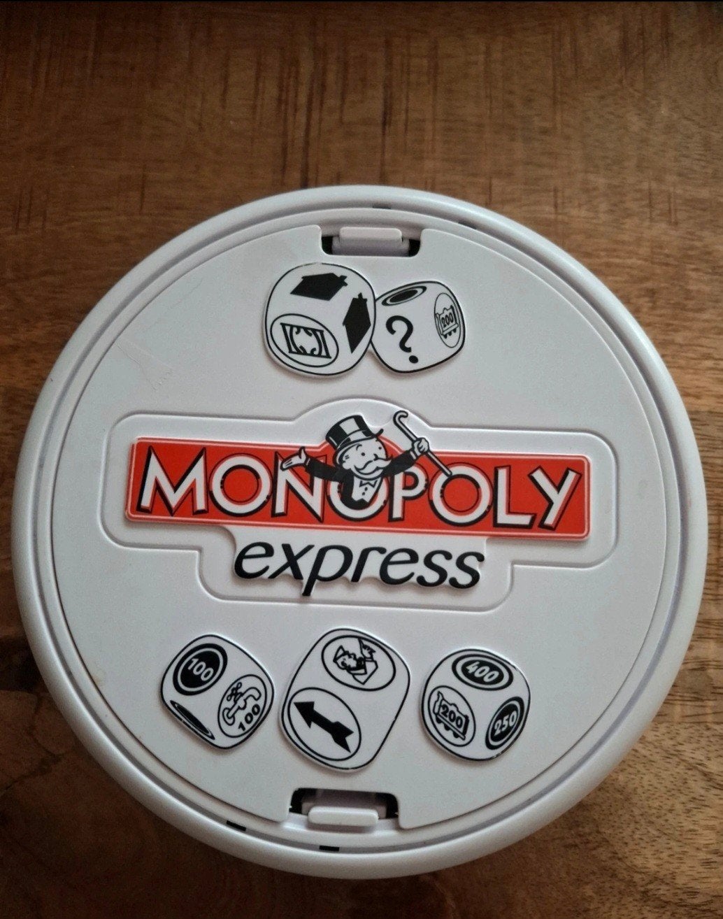 Monopoly Express - reisspel, Hobby en Vrije tijd, Ophalen of Verzenden, Zo goed als nieuw, Drie of vier spelers, Hasbro
