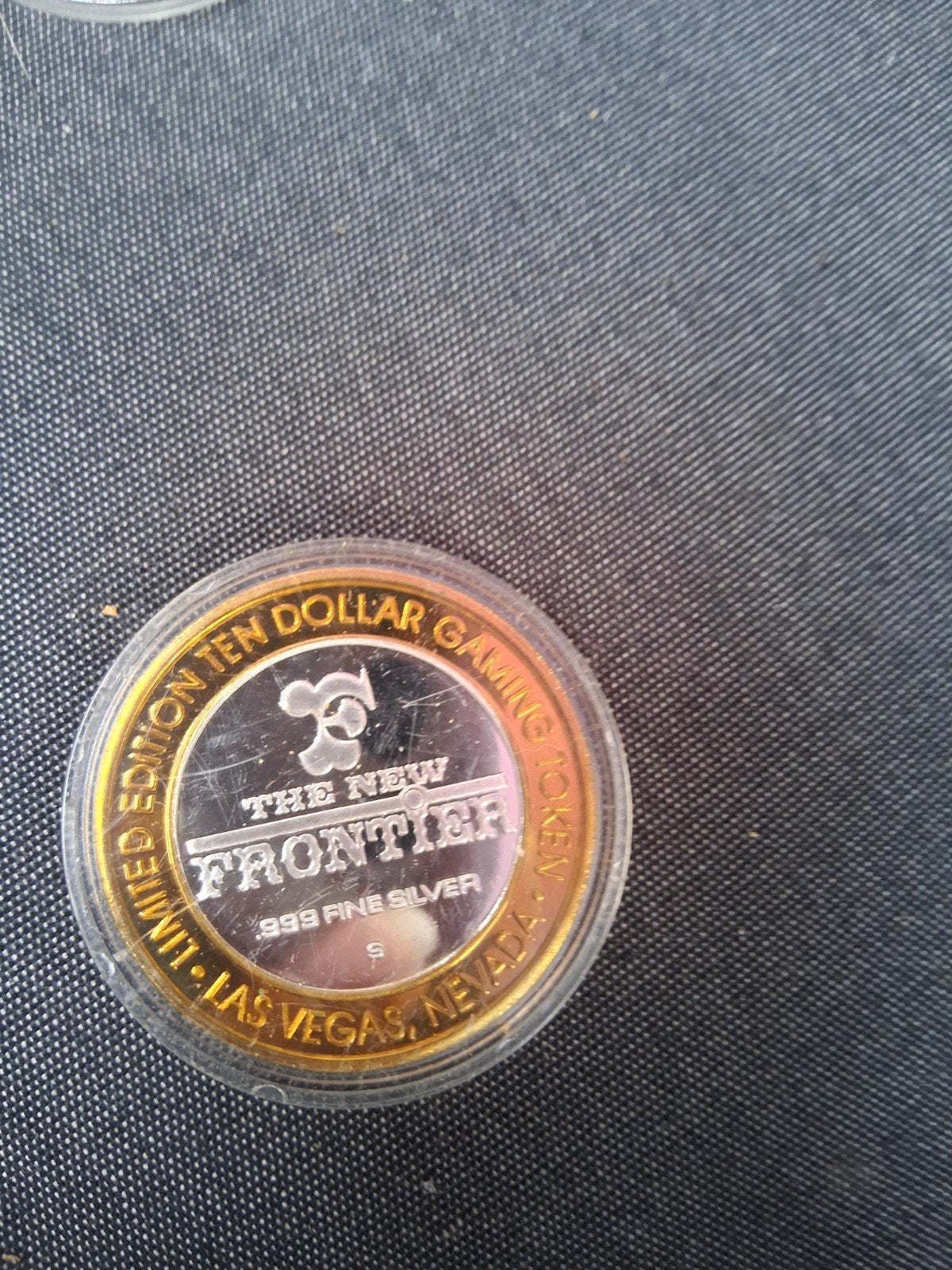 Gilleys Limited Edition Ten Dollar Gaming Token .999 Zilver, Ophalen of Verzenden, Zilver, Buitenland