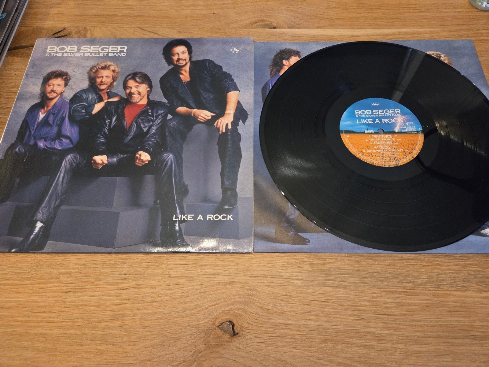Bob Seger and the silver bullet band like a rock LP, Cd's en Dvd's, Vinyl | Rock, Ophalen of Verzenden, Zo goed als nieuw, Overige formaten
