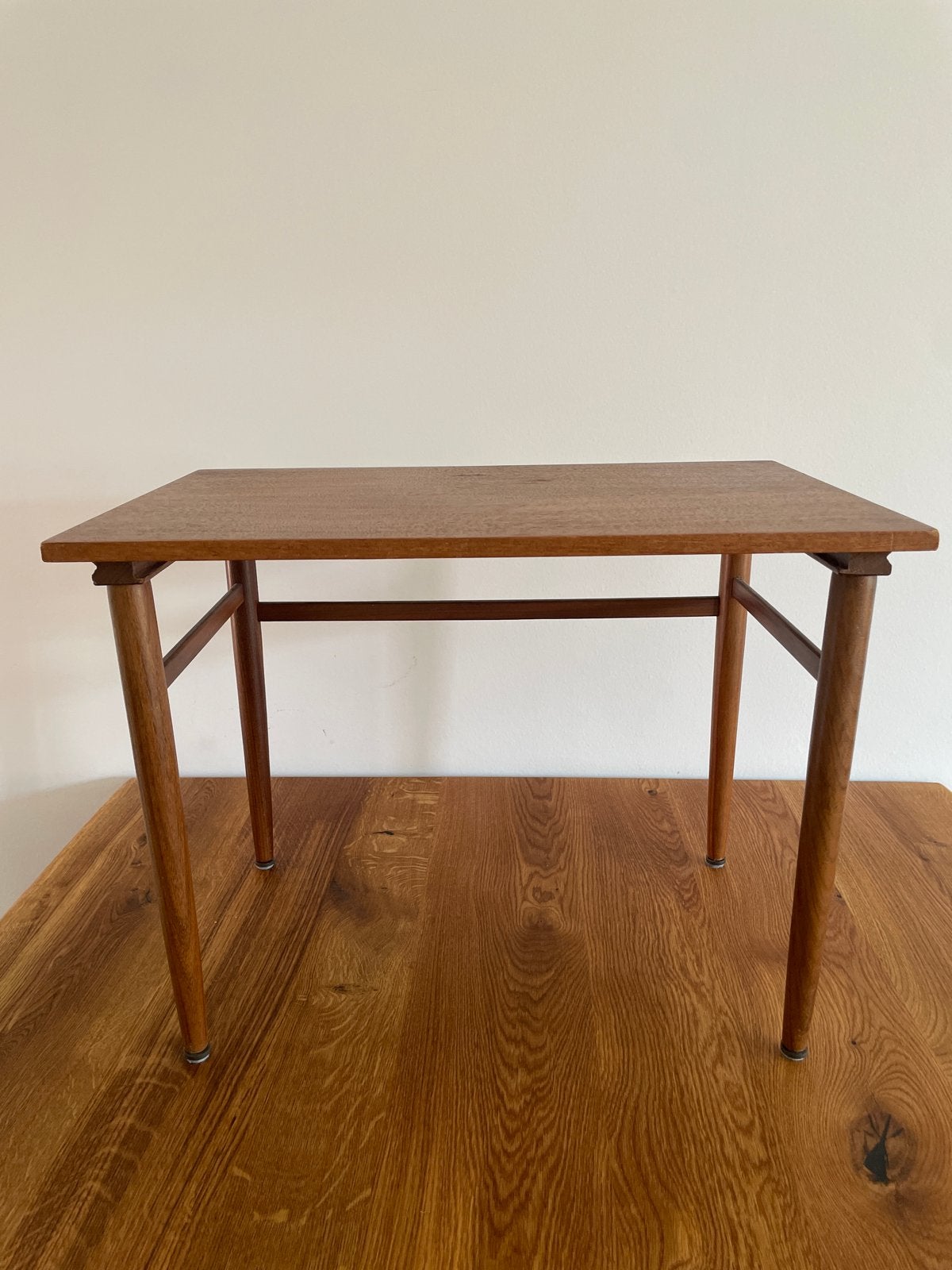 Vintage jareb 70 bijzettafel, Huis en Inrichting, Tafels | Eettafels, Ophalen, Minder dan 50 cm, Gebruikt, 50 tot 100 cm